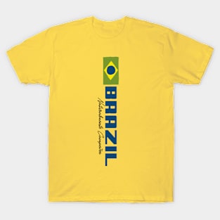 Brazil Brasil Brazilian Soccer Fan T-Shirt